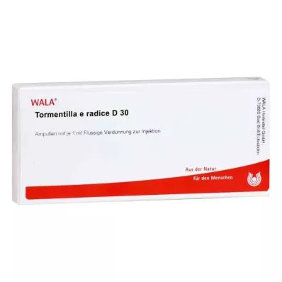 TORMENTILLA E radice D 30 Ampullit, 10X1 ml