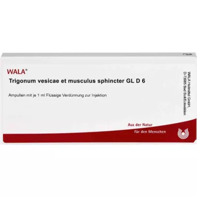 TRIGONUM vesicae et Musculus sphincter GL D 6 Amp., 10X1 ml TRIGONUM vesicae et Musculus sphincter GL D 6 Amp., 10X1 ml