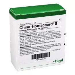 CHINA HOMACCORD S Ampullit, 10 kpl
