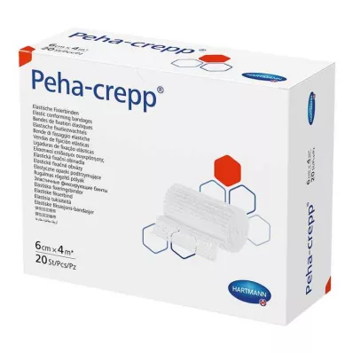 PEHA CREPP Kiinnitysside 6 cmx4 m, 20 kpl