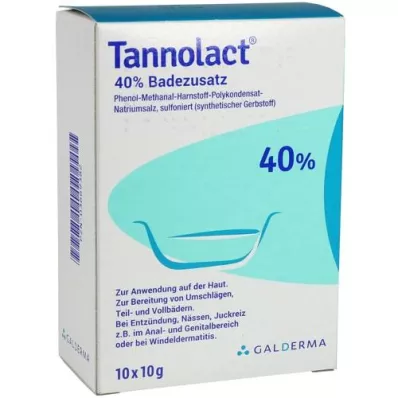 TANNOLACT Kylpyammeen lisäaine, 10X10 g