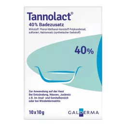 TANNOLACT Kylpyammeen lisäaine, 10X10 g