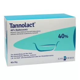 TANNOLACT Kylpyammeen lisäaine, 40X10 g