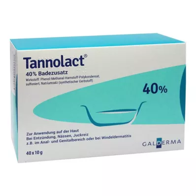 TANNOLACT Kylpyammeen lisäaine, 40X10 g TANNOLACT Kylpyammeen lisäaine, 40X10 g