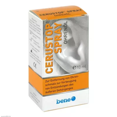 CERUSTOP Korvaöljysuihke, 10 ml CERUSTOP Korvaöljysuihke, 10 ml