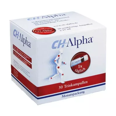 CH ALPHA Juoma-ampullit, 30 kpl