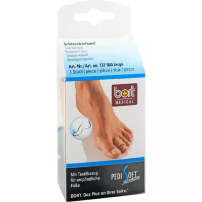 BORT PediSoft TexLine -putkiside iso, 1 kpl