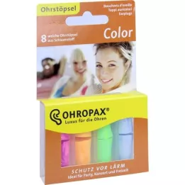OHROPAX värillinen vaahtomuovitulppa, 8 kpl