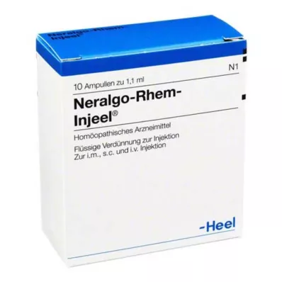 NERALGO Rhem Injeel -ampullit, 10 kpl