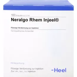 NERALGO Rhem Injeel -ampullit, 100 kpl