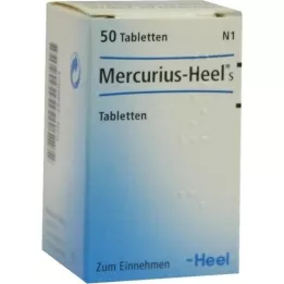 MERCURIUS HEEL S-tabletit, 50 kpl