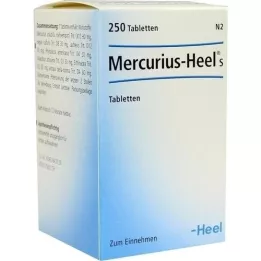 MERCURIUS HEEL S-tabletit, 250 kpl