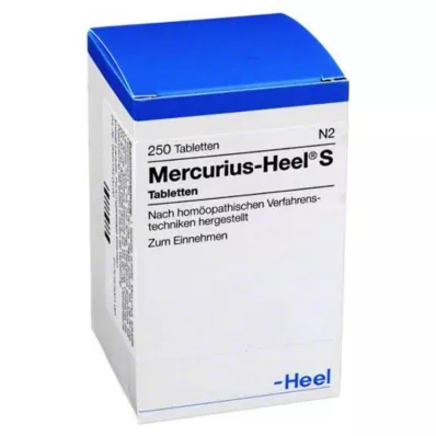 MERCURIUS HEEL S-tabletit, 250 kpl MERCURIUS HEEL S-tabletit, 250 kpl