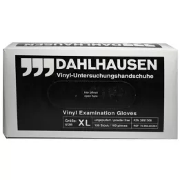 VINYL Pölyttömät käsineet koko XL, 100 kpl