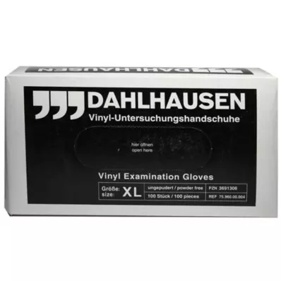 VINYL Pölyttömät käsineet koko XL, 100 kpl VINYL Pölyttömät käsineet koko XL, 100 kpl
