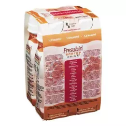 FRESUBIN ENERGY DRINK Mansikkainen juomapullo, 4X200 ml