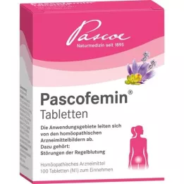 PASCOFEMIN Tabletit, 100 kpl
