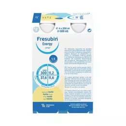FRESUBIN ENERGY DRINK Vaniljajuomapullo 6X4X200ml