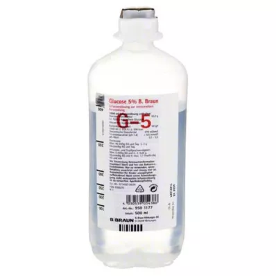 GLUCOSE 5% B.Braun Ecoflac Plus, 500 ml GLUCOSE 5% B.Braun Ecoflac Plus, 500 ml