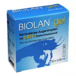 BIOLAN Silmätipat, geeli, 20X0,45 ml
