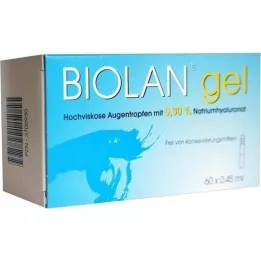 BIOLAN Silmätipat, geeli, 60X0,45 ml