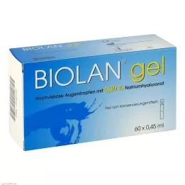 BIOLAN Silmätipat, geeli, 60X0,45 ml