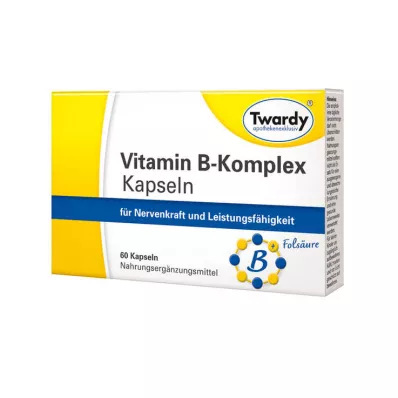 VITAMIN B KOMPLEX kapselia, 60 kpl