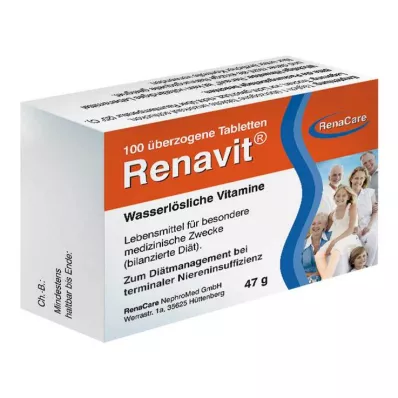 RENAVIT päällystetyt tabletit, 100 kpl