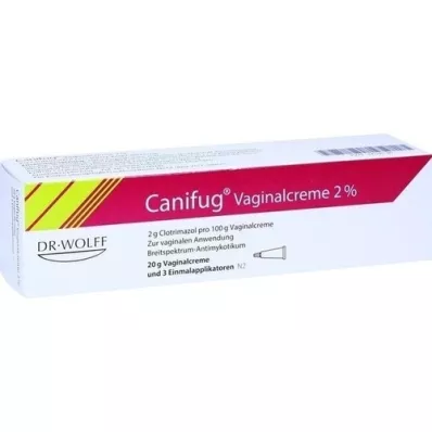 CANIFUG Emättimen voide 2% w. 3 kpl, 20 g