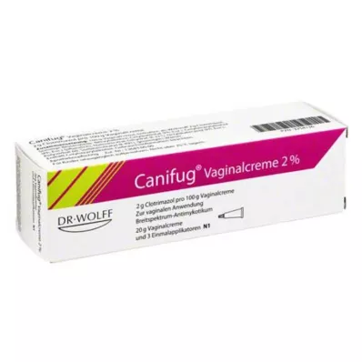 CANIFUG Emättimen voide 2% w. 3 kpl, 20 g CANIFUG Emättimen voide 2% w. 3 kpl, 20 g