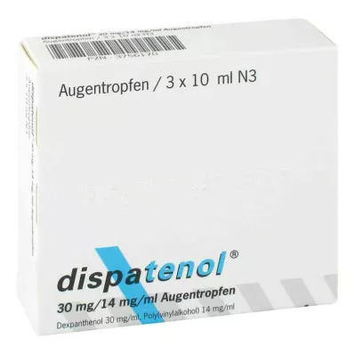 DISPATENOL Silmätipat, 3X10 ml