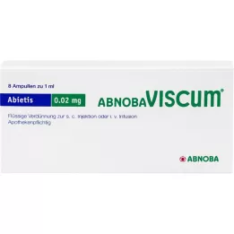 ABNOBAVISCUM Abietis 0,02 mg ampullit, 8 kpl