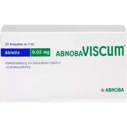 ABNOBAVISCUM Abietis 0,02 mg ampullit, 21 kpl