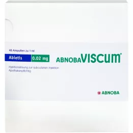 ABNOBAVISCUM Abietis 0,02 mg ampullit, 48 kpl