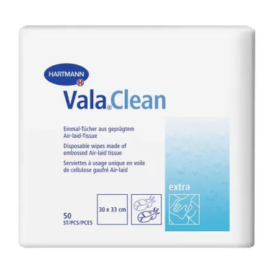 VALACLEAN ylimääräisiä kertakäyttöpyyhkeitä, 50 kpl