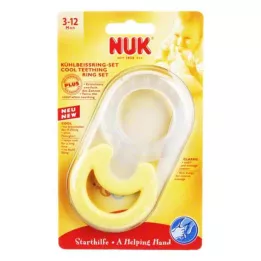 NUK Viilentävä hammasrengassetti, 2 kpl