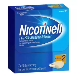 NICOTINELL 14 mg/24 tunnin laastari 35 mg, 14 kpl