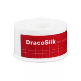 DRACOSILK Kipsirulla 2,5 cmx5 m, 1 kpl