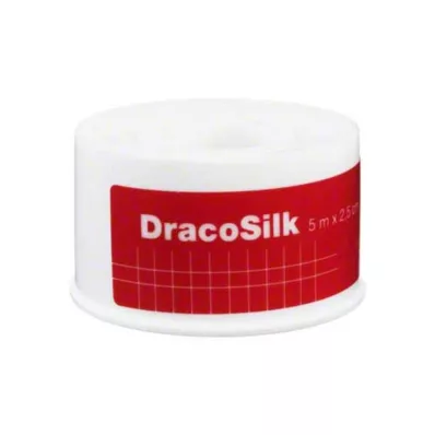 DRACOSILK Kipsirulla 2,5 cmx5 m, 1 kpl