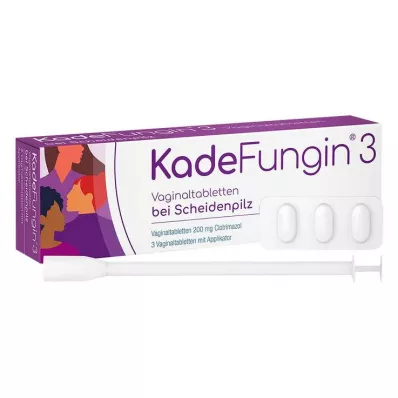 KADEFUNGIN 3 emätintablettia, 3 kpl