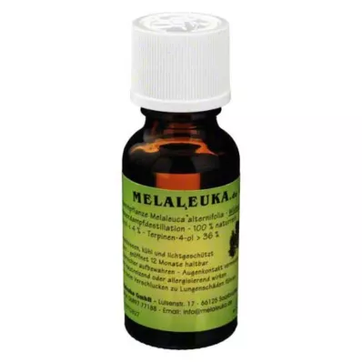 MELALEUKA Öljyä luomuviljelystä, 20 ml MELALEUKA Öljyä luomuviljelystä, 20 ml