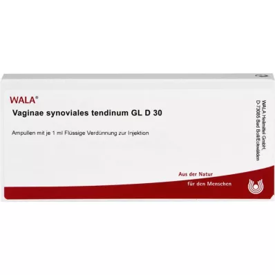 VAGINAE synovial tendinum GL D 30 ampullia, 10X1 ml