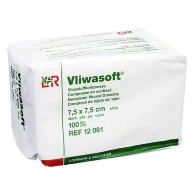 VLIWASOFT Kuitukangaspakkaukset 7,5x7,5 cm ei-steriilit 4l., 100 kpl VLIWASOFT Kuitukangaspakkaukset 7,5x7,5 cm ei-steriilit 4l., 100 kpl
