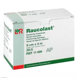 ELAFIX BINDEN Raucolast 8 cm ilman sellofaania, 20 kpl
