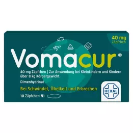 VOMACUR 40 peräpuikkoa, 10 kpl