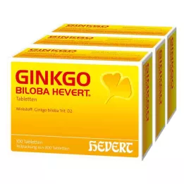 GINKGO BILOBA HEVERT Tabletit, 300 kpl