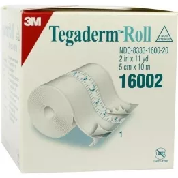 TEGADERM 3M kipsi 5 cmx10 m rulla 16002, 1 kpl