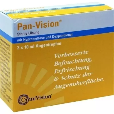 PAN-VISION Silmätipat, 3X10 ml