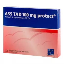 ASS TAD 100 mg suojattu enteropäällysteinen kalvopäällysteinen tabletti, 50 kpl