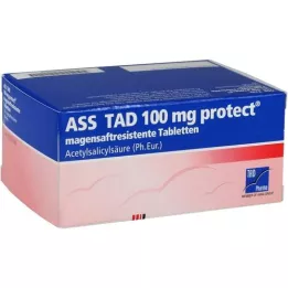 ASS TAD 100 mg suojattu enteropäällysteinen kalvopäällysteinen tabletti, 100 kpl